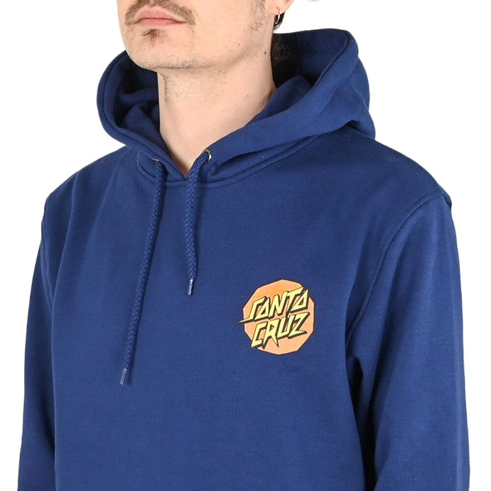 Santa Cruz Meek Scratched Slasher Pullover Hoodie - Deep Cobalt
