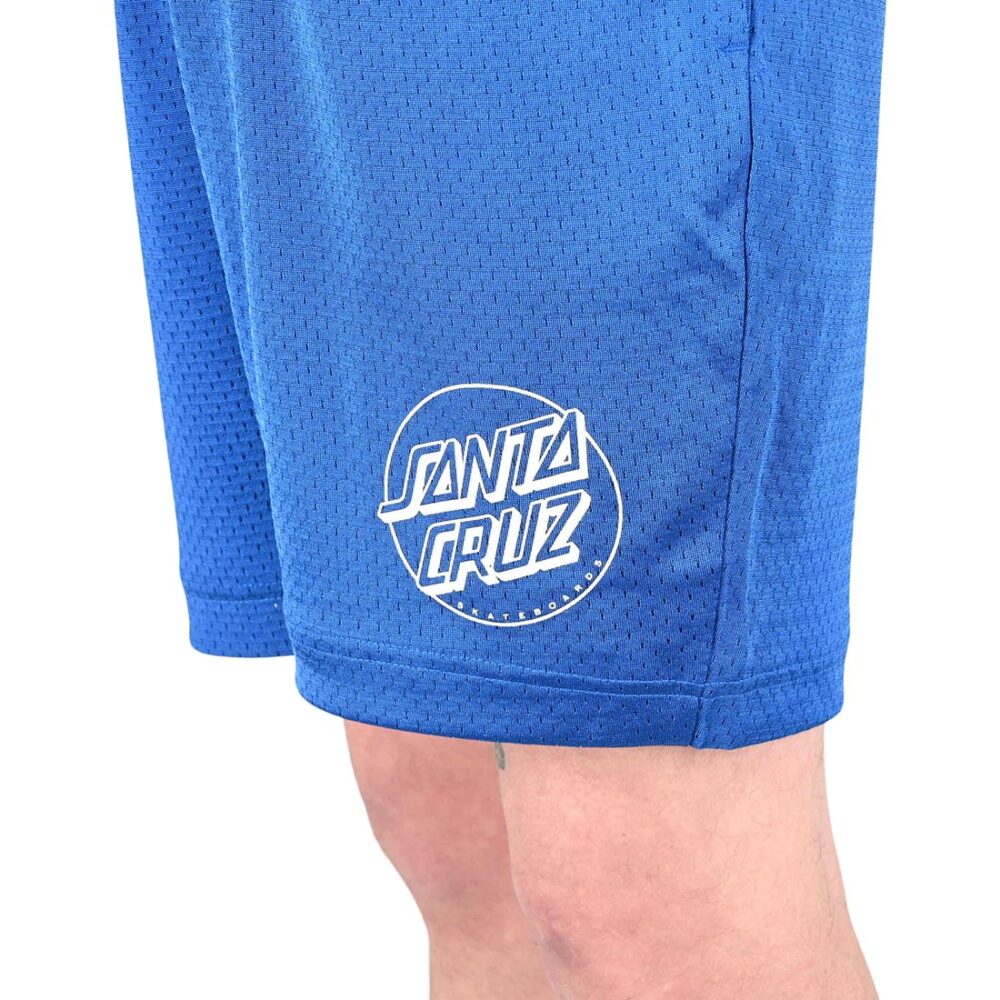 Santa Cruz Opus Dot Mesh Shorts - Blue