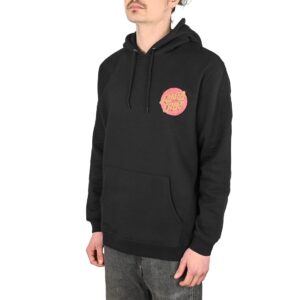 Santa Cruz Scrawl Brick Dot Center Pullover Hoodie - Black