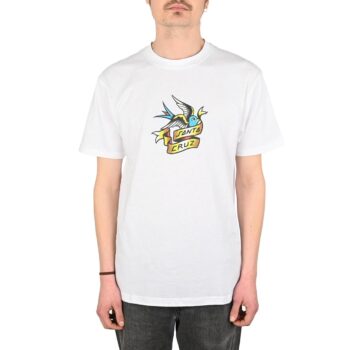 Santa Cruz Sommer Sparrow Front S/S T-Shirt - White
