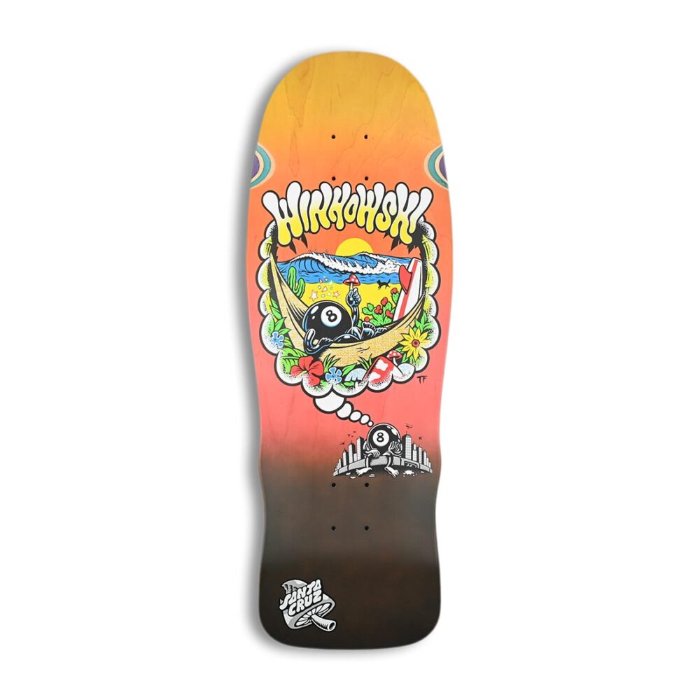 Santa Cruz Winkowski 8Ballr Day Dream 10.35" Skateboard Deck