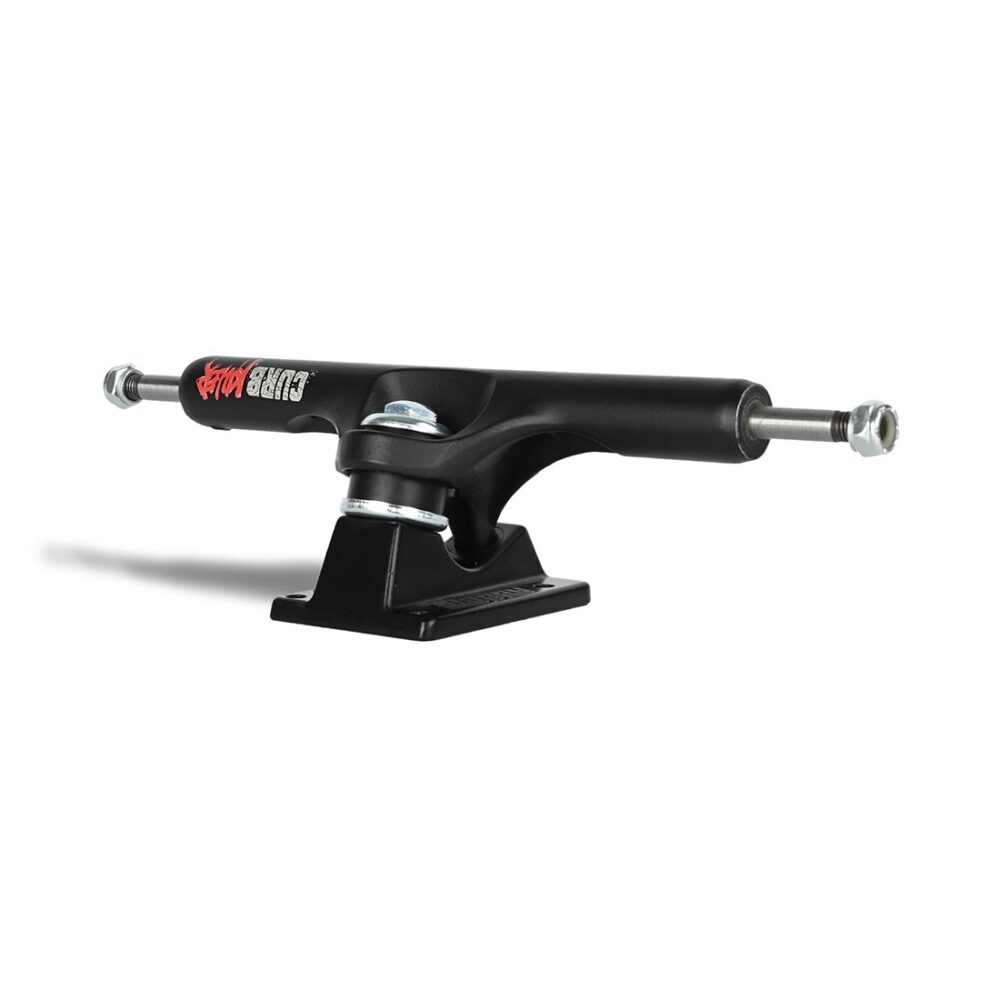 Slappy ST1 Curb Killer 10" Skateboard Trucks (Pair) - Matte Black