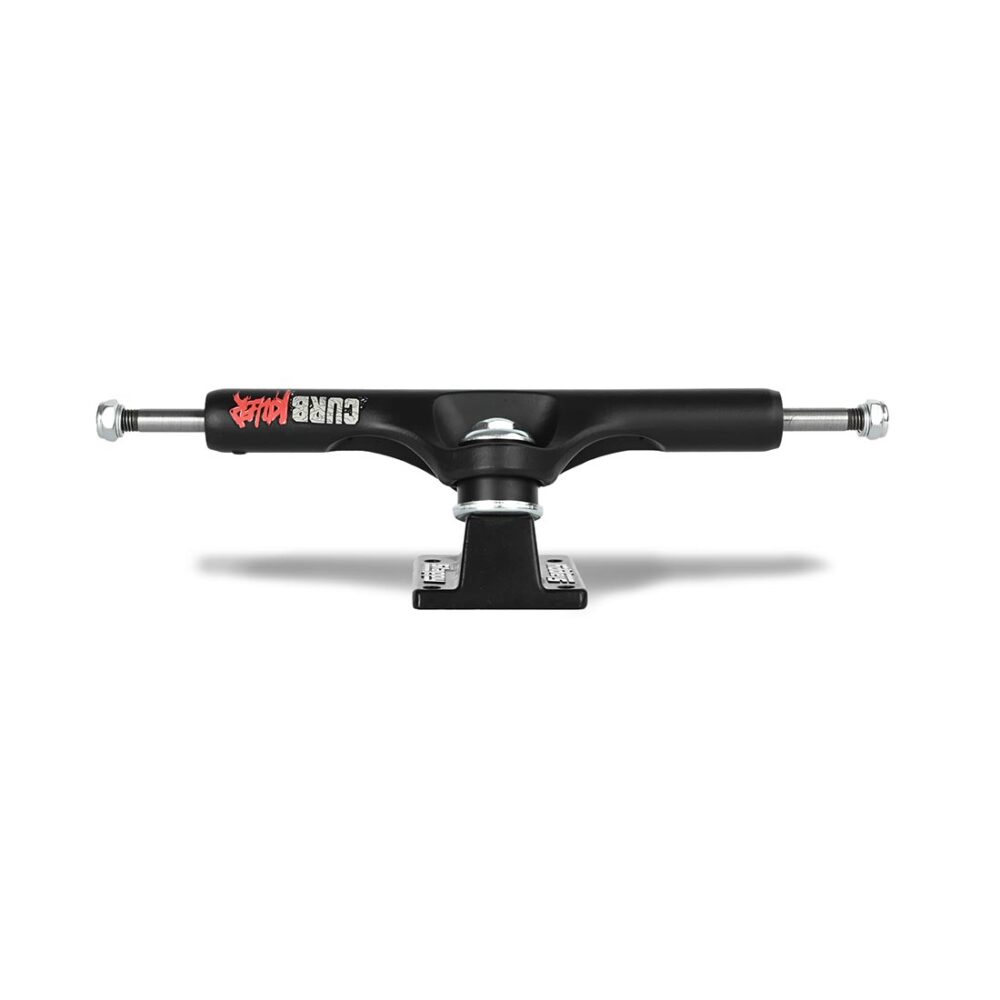 Slappy ST1 Curb Killer 10" Skateboard Trucks (Pair) - Matte Black