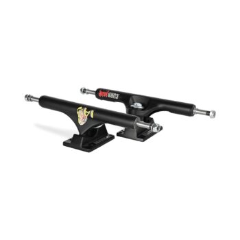 Slappy ST1 Curb Killer 10" Skateboard Trucks (Pair) - Matte Black