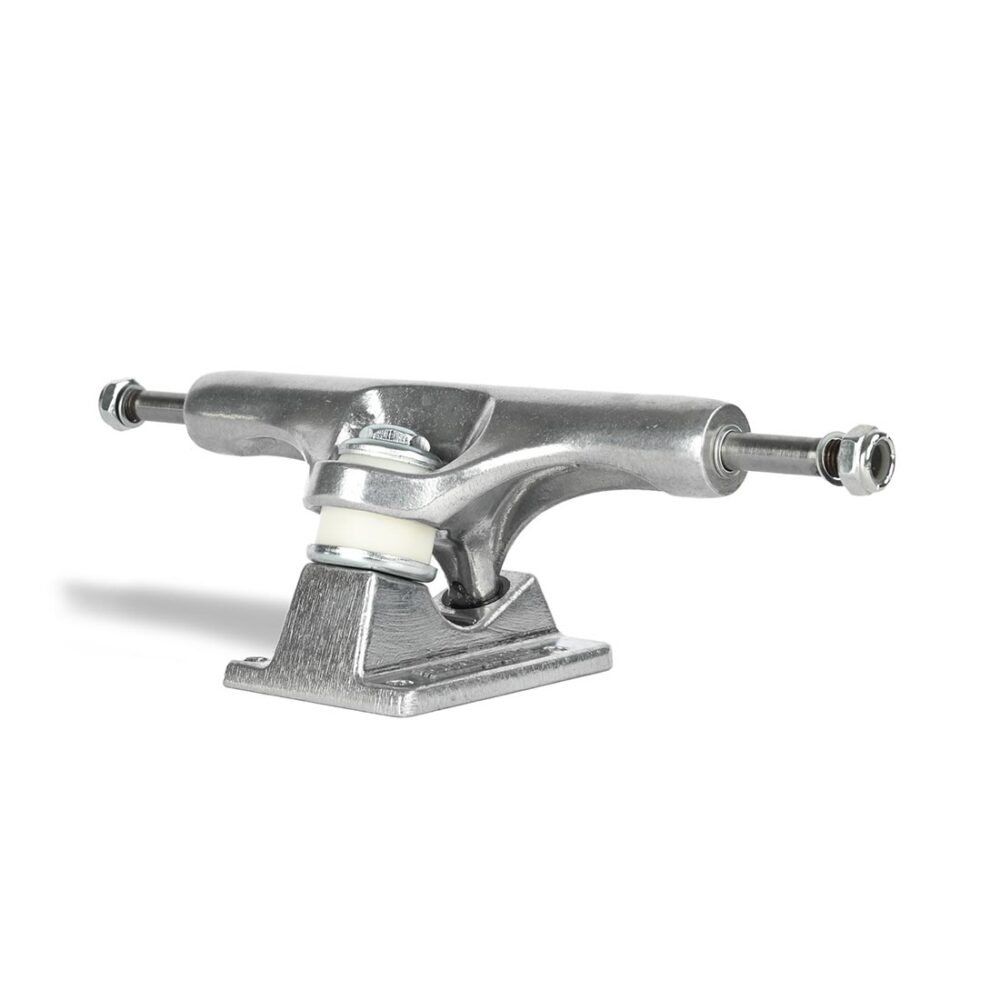 Slappy ST1 Inverted 8.5" Skateboard Trucks (Pair) - Polished Silver