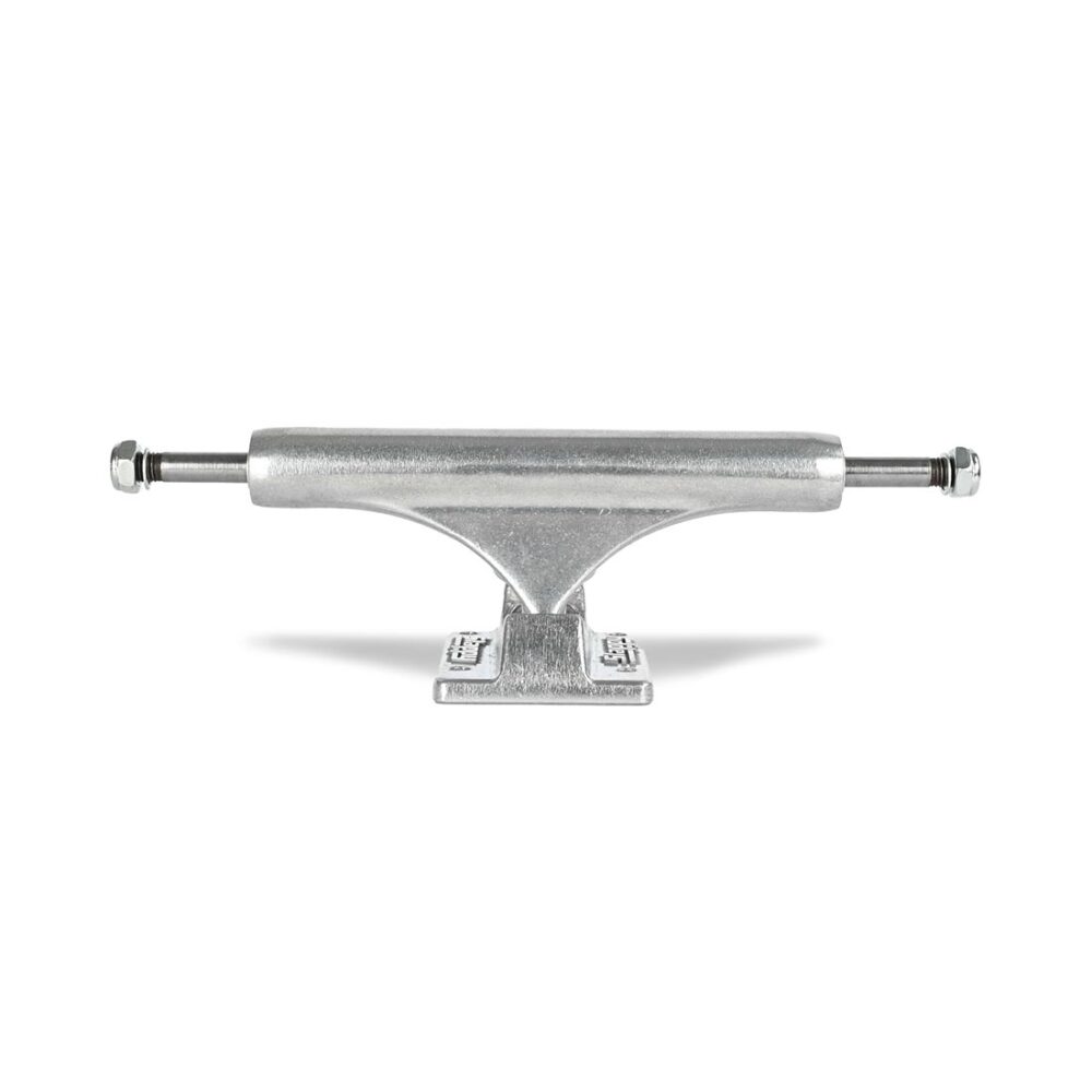 Slappy ST1 Inverted 8.5" Skateboard Trucks (Pair) - Polished Silver