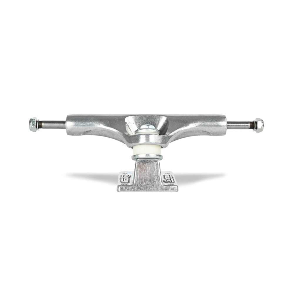 Slappy ST1 Inverted 8.5" Skateboard Trucks (Pair) - Polished Silver