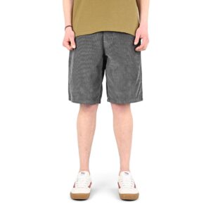 Vans Check-5 Corduroy Loose Shorts - Asphalt