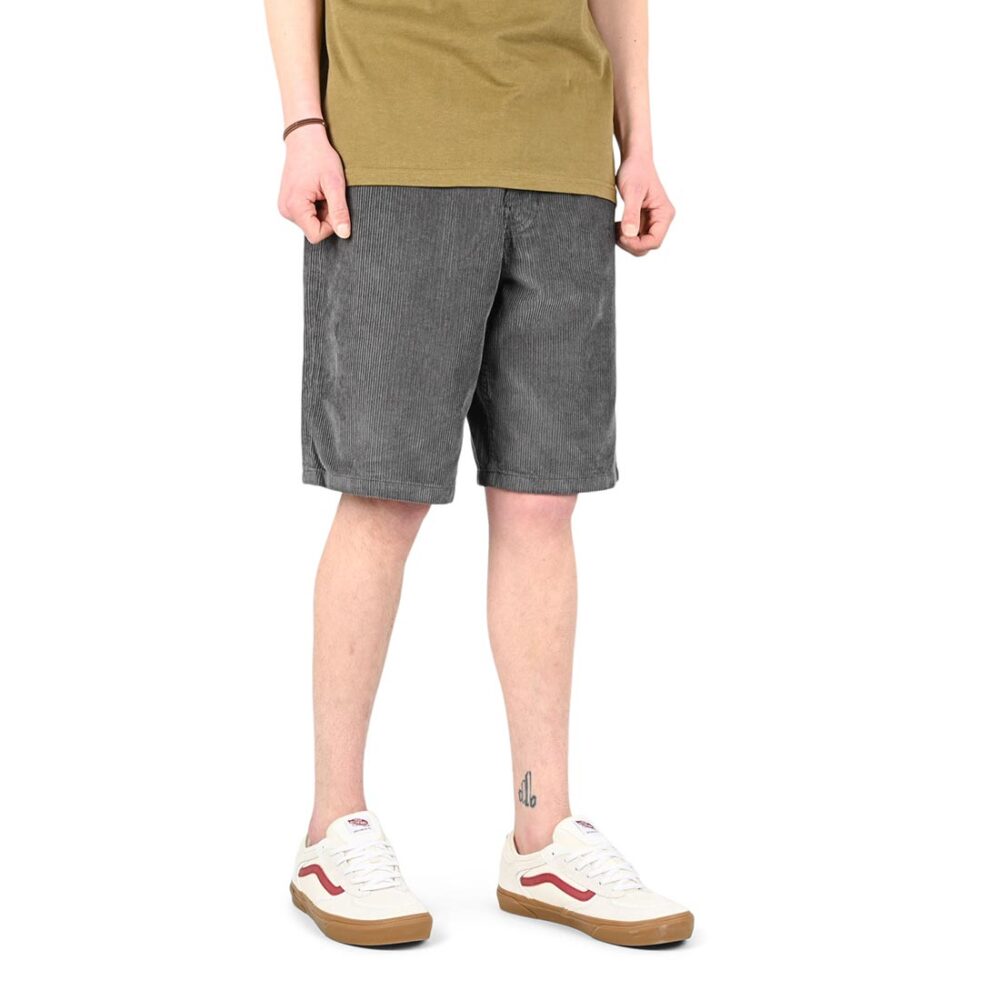 Vans Check-5 Corduroy Loose Shorts - Asphalt