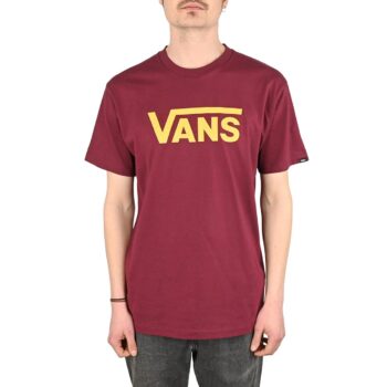 Vans Classic S/S T-Shirt - Burgundy/Spicy Mustard