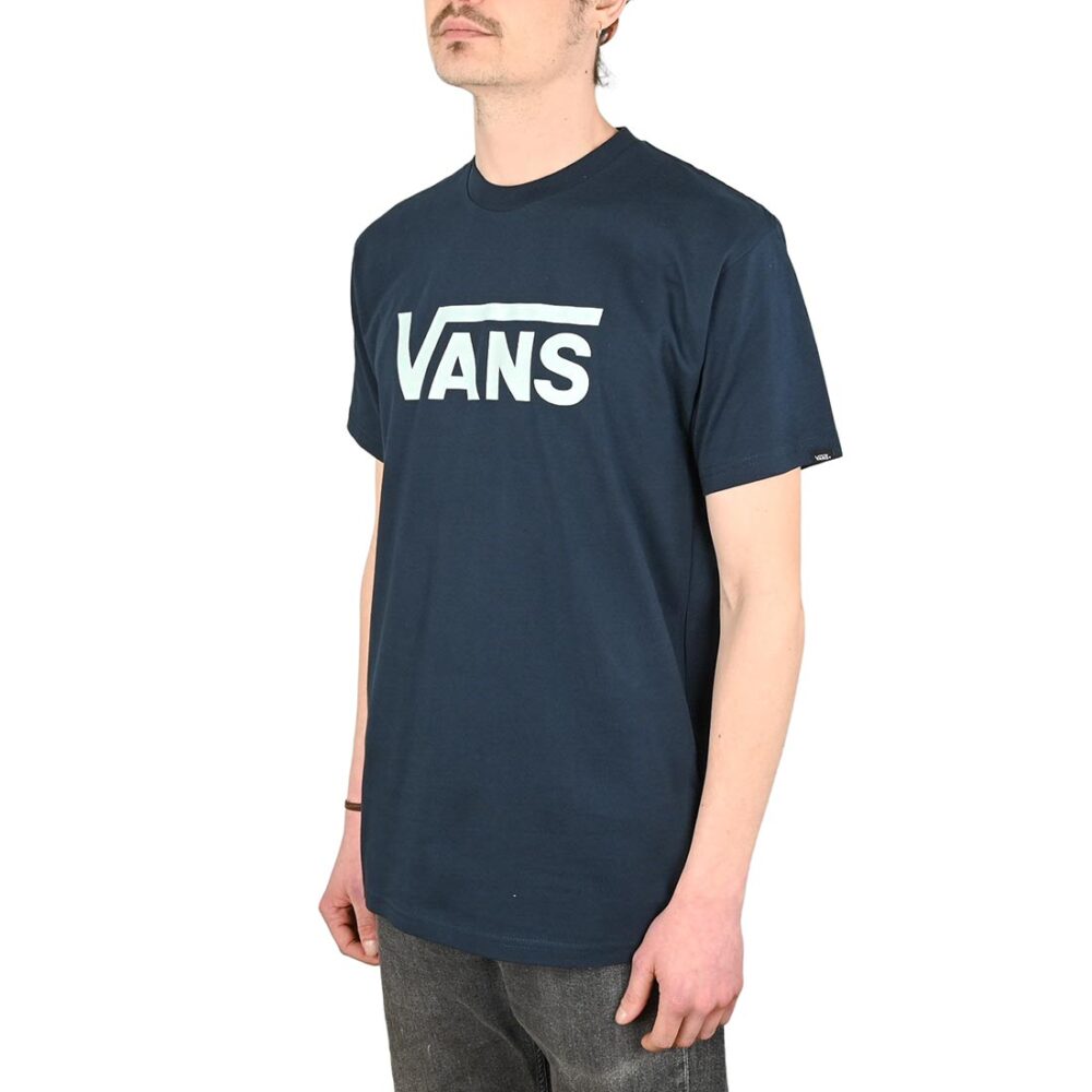 Vans Classic S/S T-Shirt - Navy/Mint