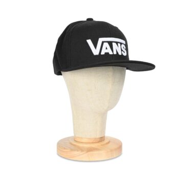 Vans Drop V II Snapback Hat - Black/White