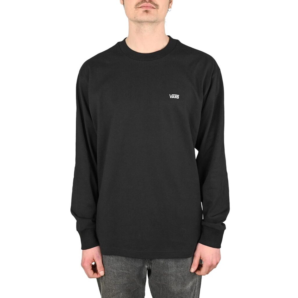 Vans Left Chest II Loose L/S T-Shirt - Black