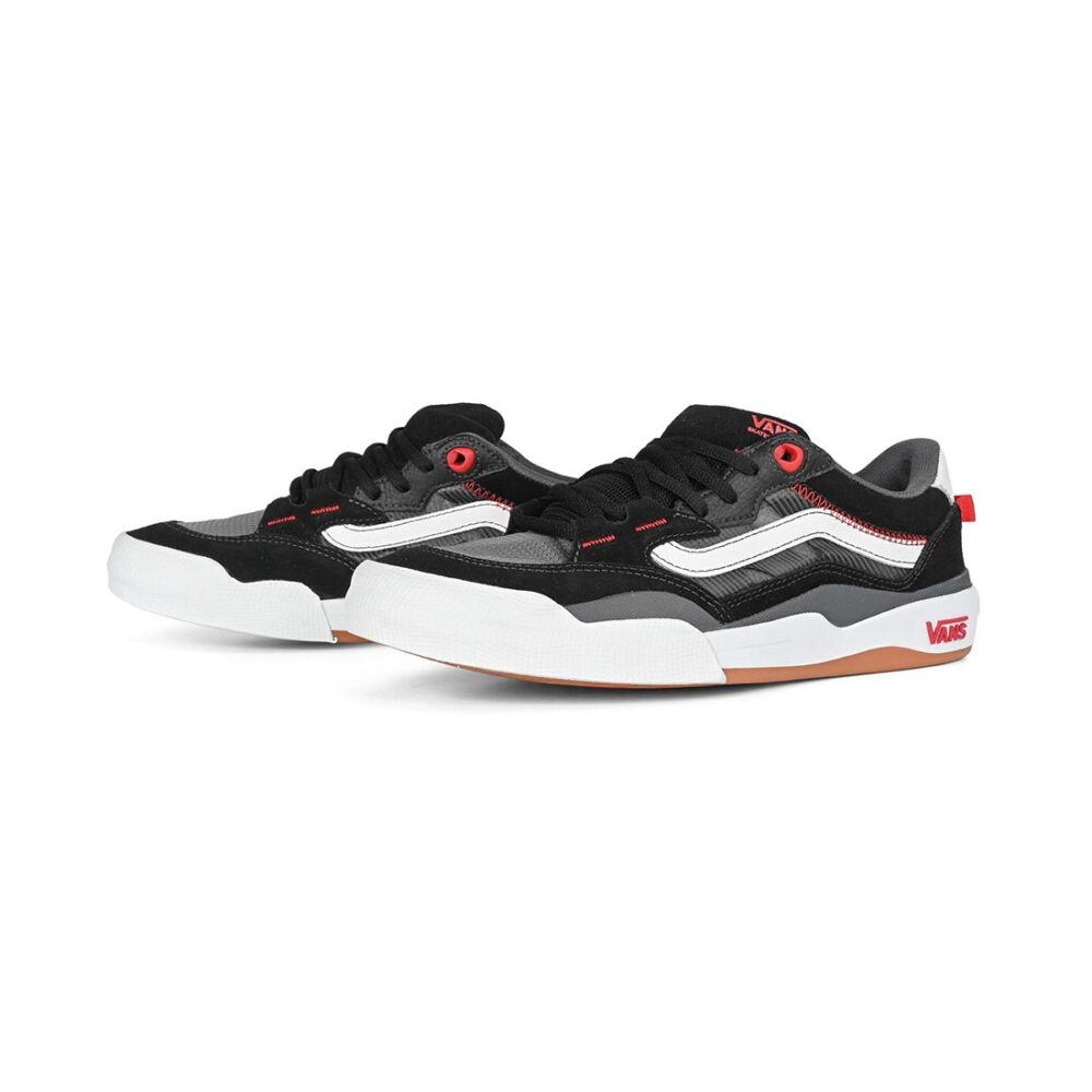 Vans Skate 2 Wayvee Skate Shoes - Black/White/Red