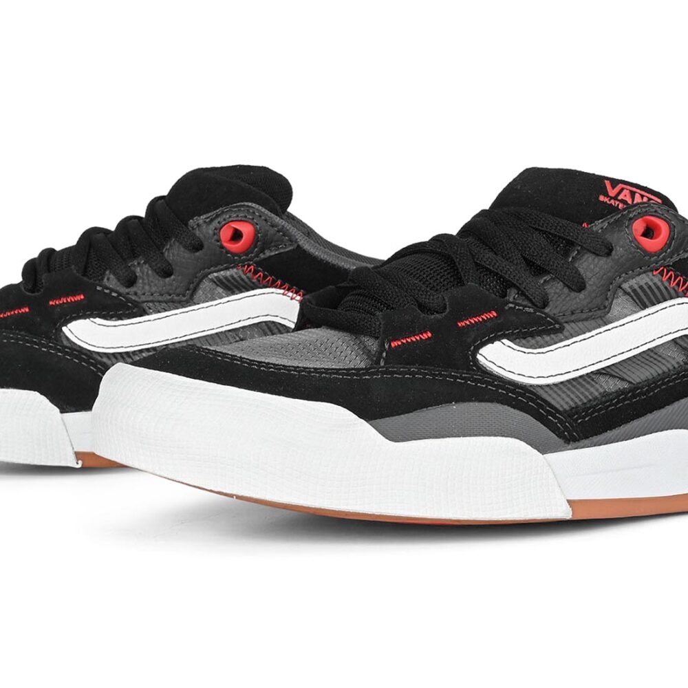 Vans Skate 2 Wayvee Skate Shoes - Black/White/Red