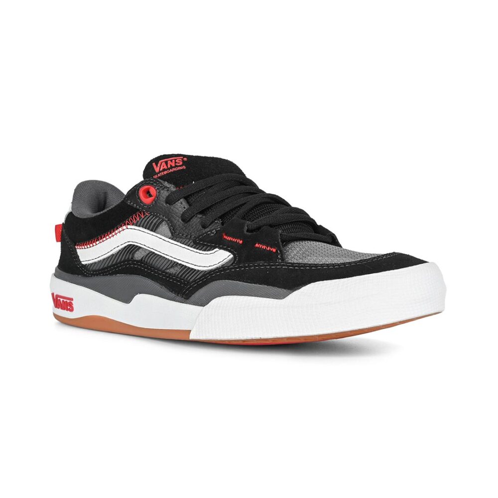 Vans Skate 2 Wayvee Skate Shoes - Black/White/Red