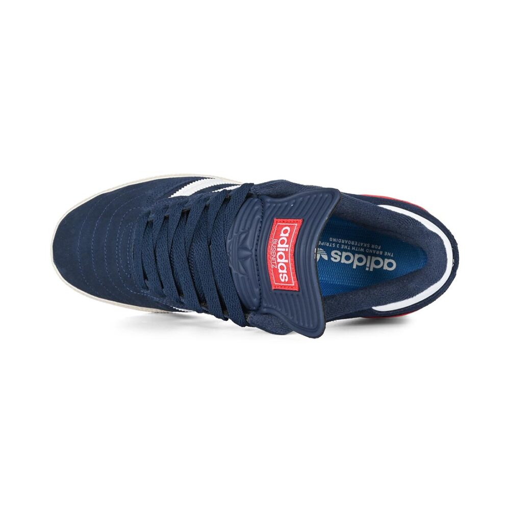 Adidas Busenitz Skate Shoes - Navy/White/Scarlet