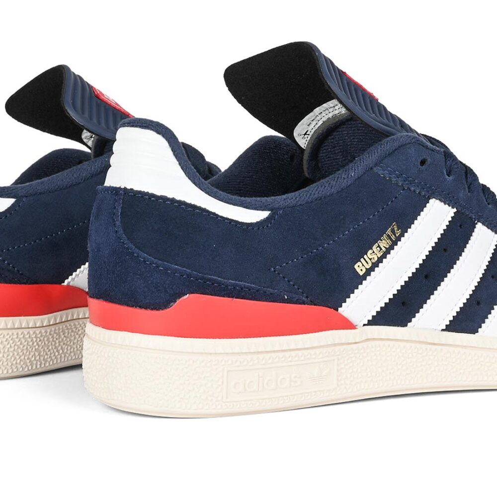 Adidas Busenitz Skate Shoes - Navy/White/Scarlet