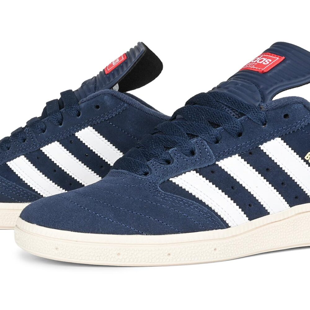 Adidas Busenitz Skate Shoes - Navy/White/Scarlet
