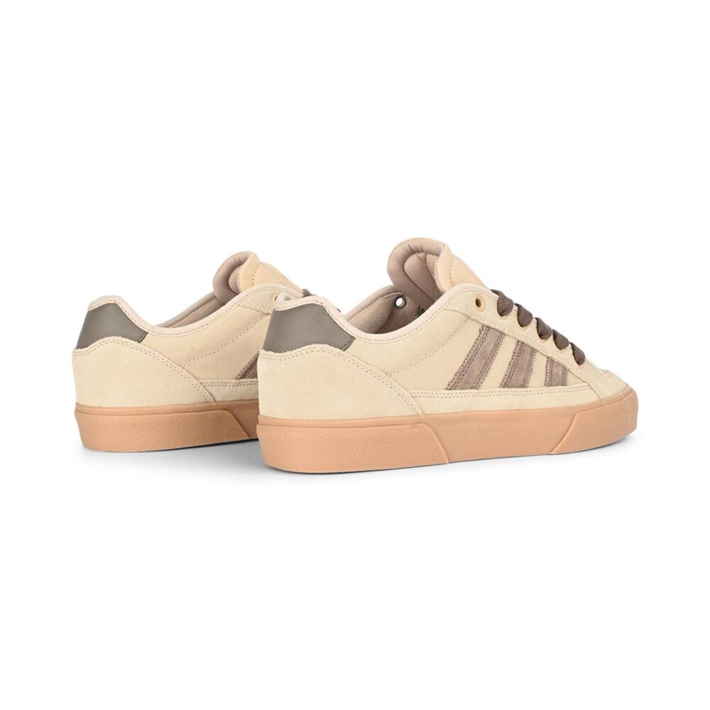 Adidas Court TNS Premiere Skate Shoes - Magic Beige/Earth Strata/Gum