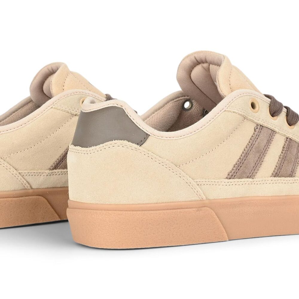 Adidas Court TNS Premiere Skate Shoes - Magic Beige/Earth Strata/Gum