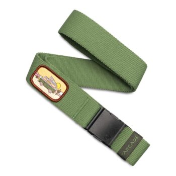 Arcade Earthling Pop Up Stretch Belt - Dill