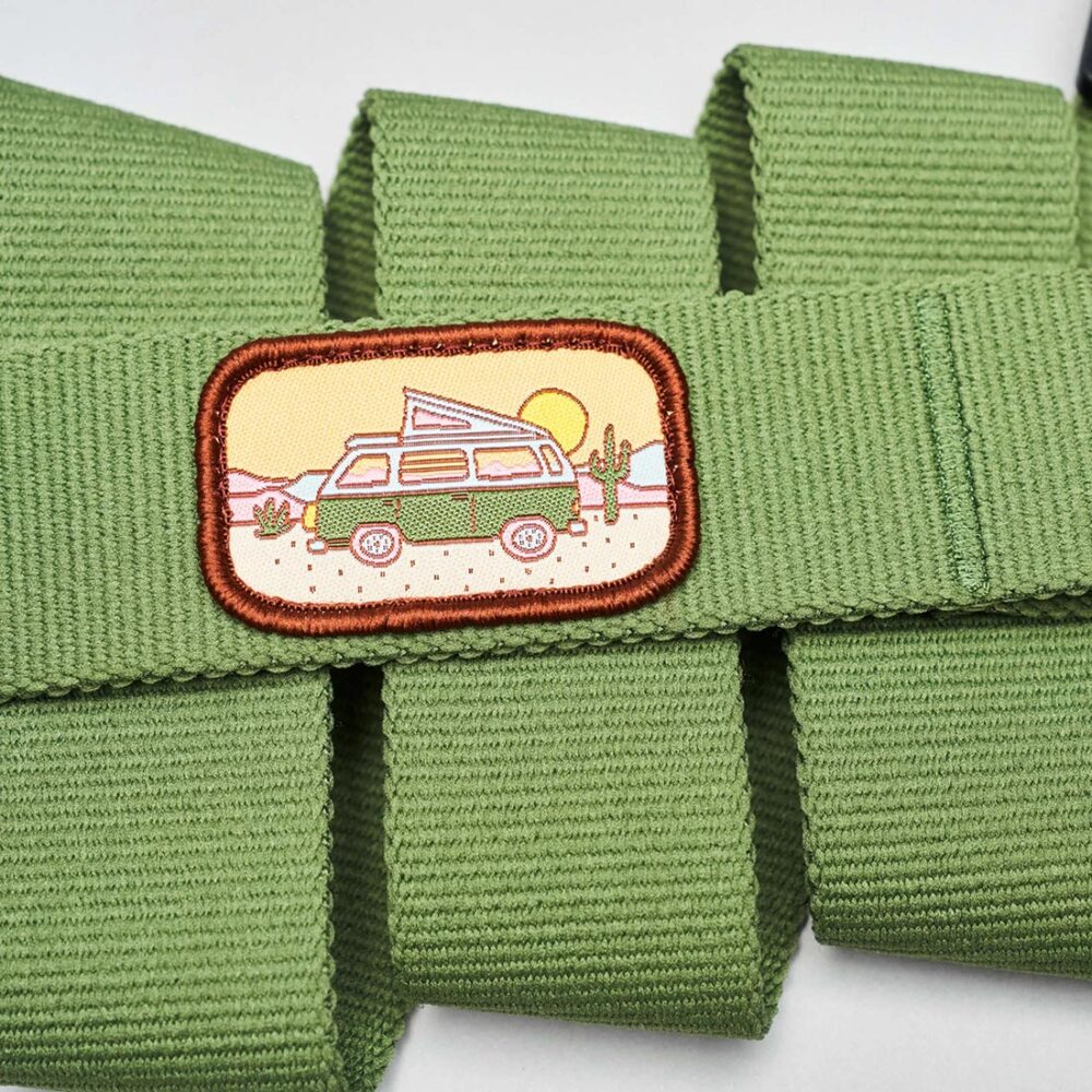 Arcade Earthling Pop Up Stretch Belt - Dill