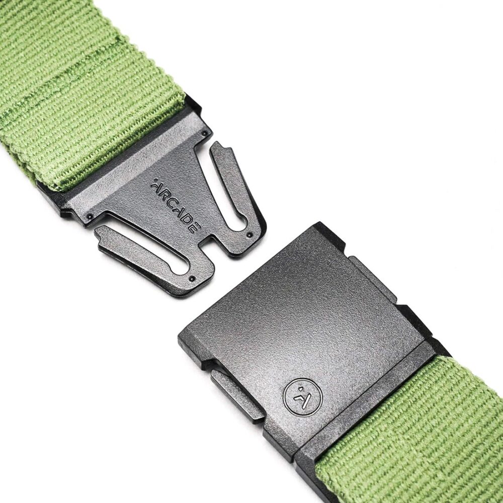 Arcade Earthling Pop Up Stretch Belt - Dill