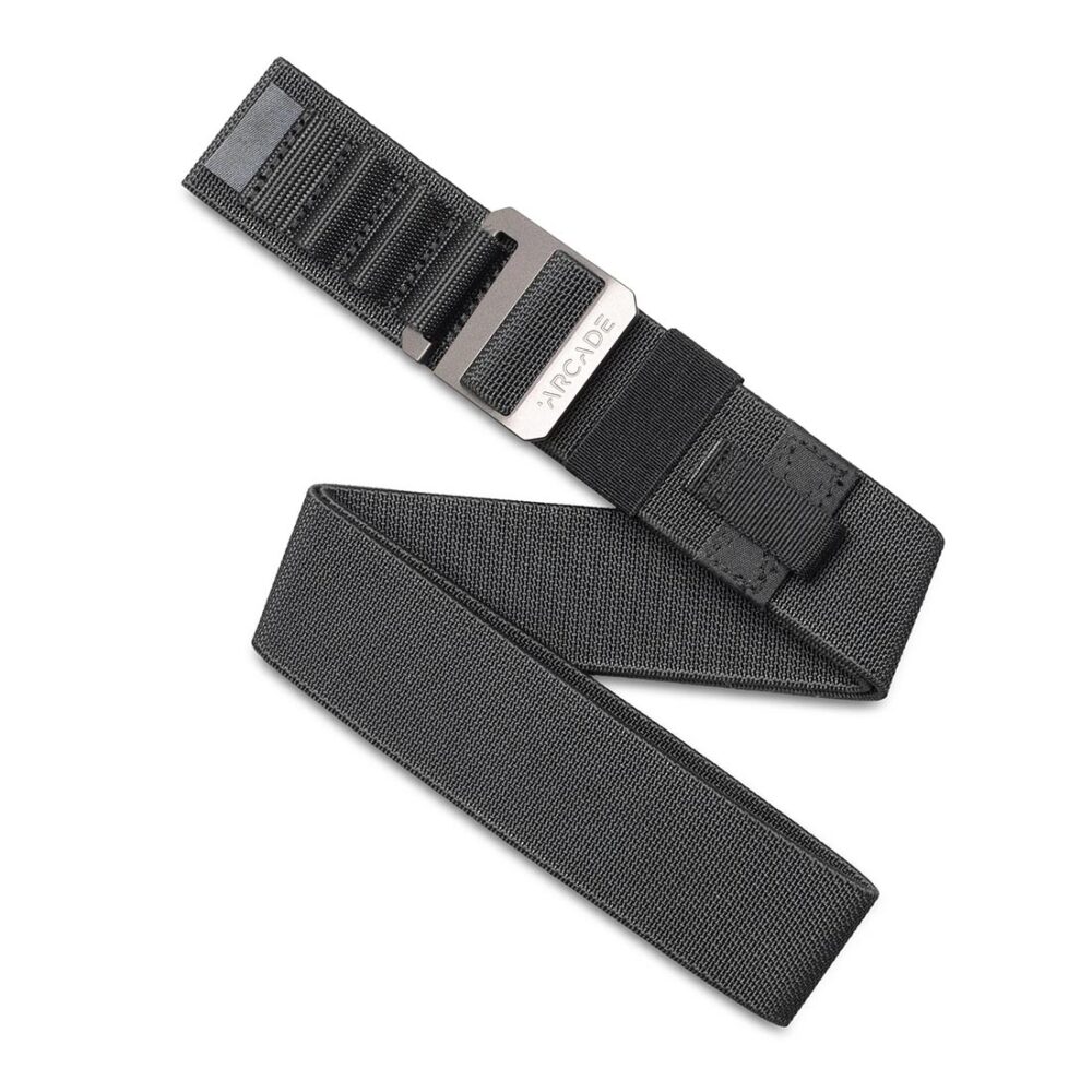 Arcade Hardware Alu Stretch Belt - Black