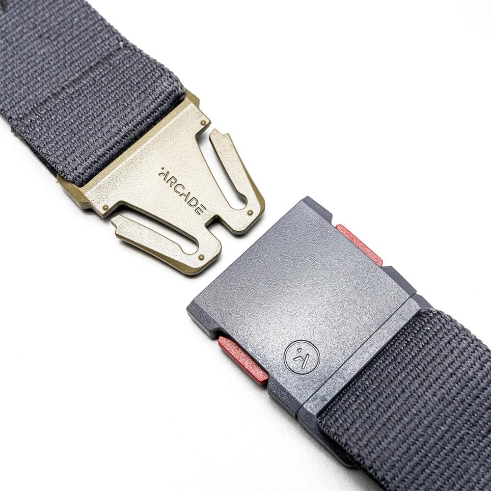 Arcade Treeple Stretch Belt - Charcoal