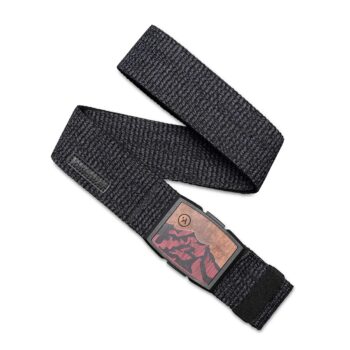 Arcade Woody Stretch Belt - Heather Limo
