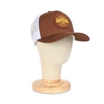 Brixton Gibson NP Trucker Cap - Brown/Off White