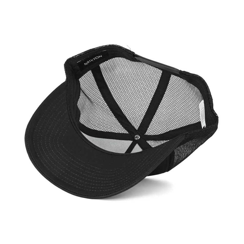 Brixton Redoubt NP Trucker Cap - Black/Black