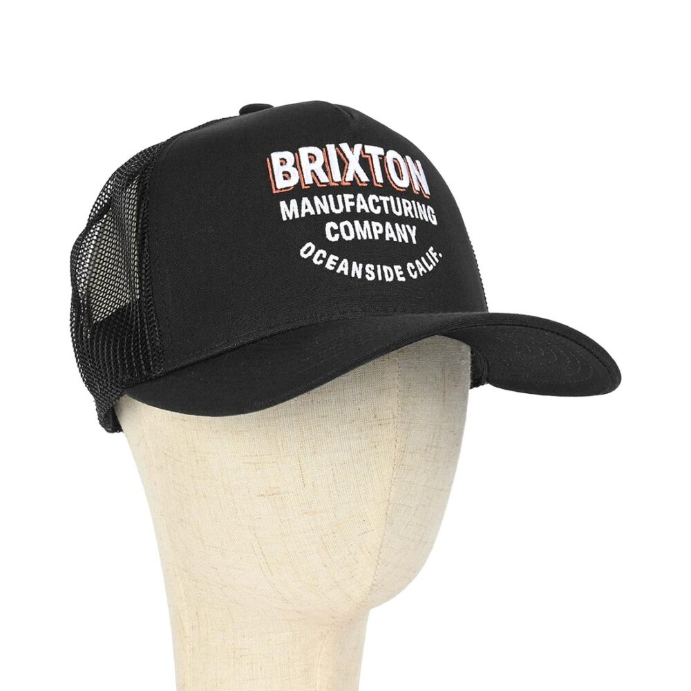 Brixton Redoubt NP Trucker Cap - Black/Black