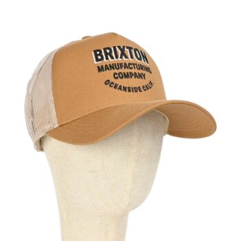 Brixton Redoubt NP Trucker Cap - Washed Copper/Sand