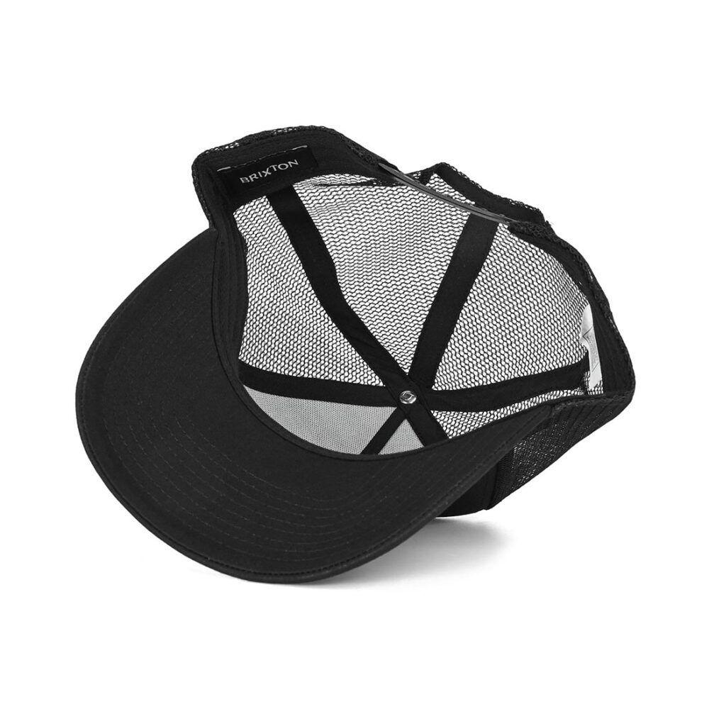 Brixton Skywind NP Trucker Cap - Black/Black
