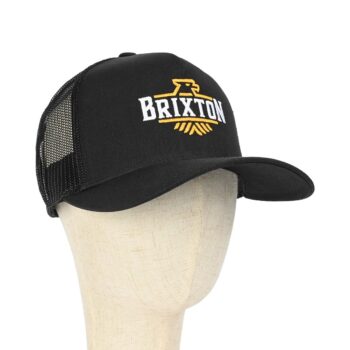 Brixton Skywind NP Trucker Cap - Black/Black