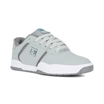 DC Central Low Top Skate Shoes - Grey/Grey/Blue