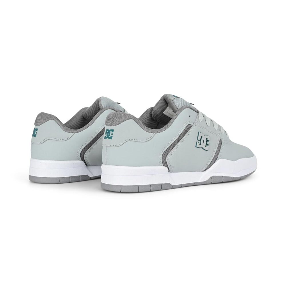 DC Central Low Top Skate Shoes - Grey/Grey/Blue