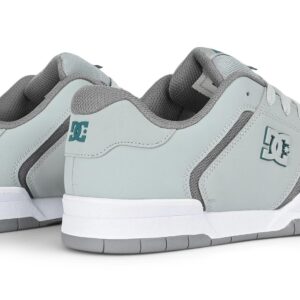 DC Central Low Top Skate Shoes - Grey/Grey/Blue