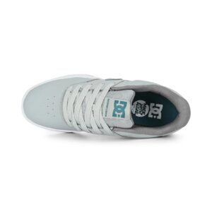 DC Central Low Top Skate Shoes - Grey/Grey/Blue
