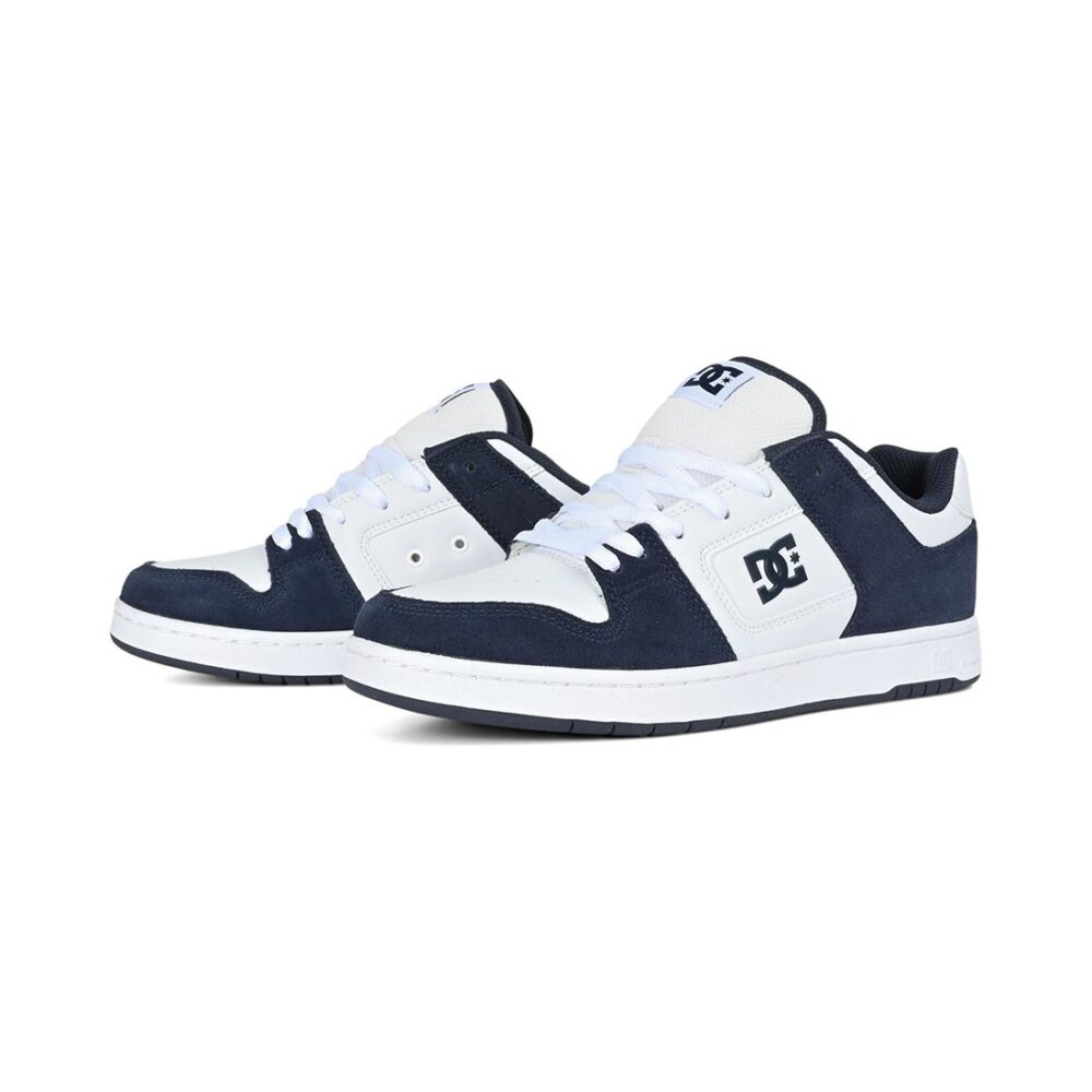 DC Manteca 4 S Skate Shoes - Navy/White