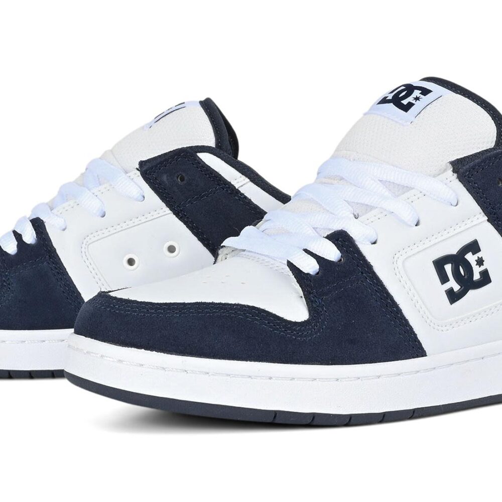 DC Manteca 4 S Skate Shoes - Navy/White