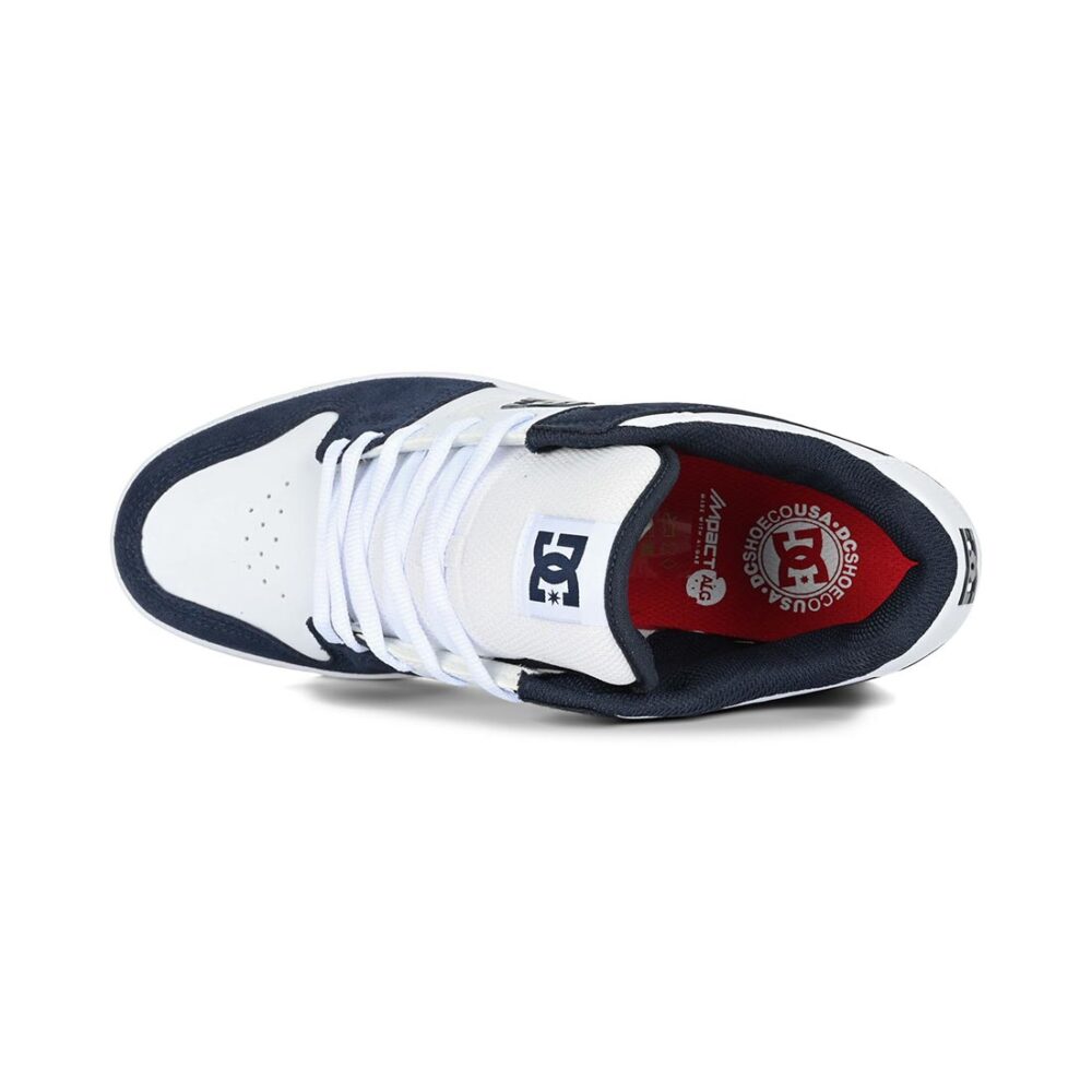 DC Manteca 4 S Skate Shoes - Navy/White
