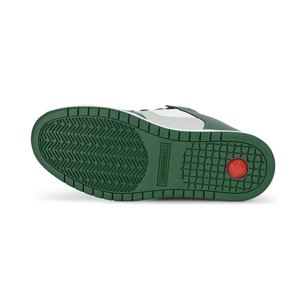 DC Manteca SE Skate Shoes - White/Grey/Green