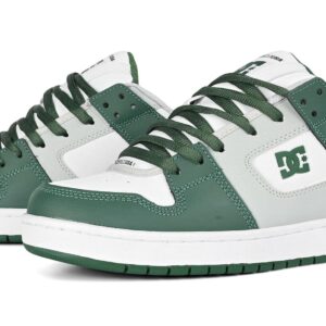 DC Manteca SE Skate Shoes - White/Grey/Green