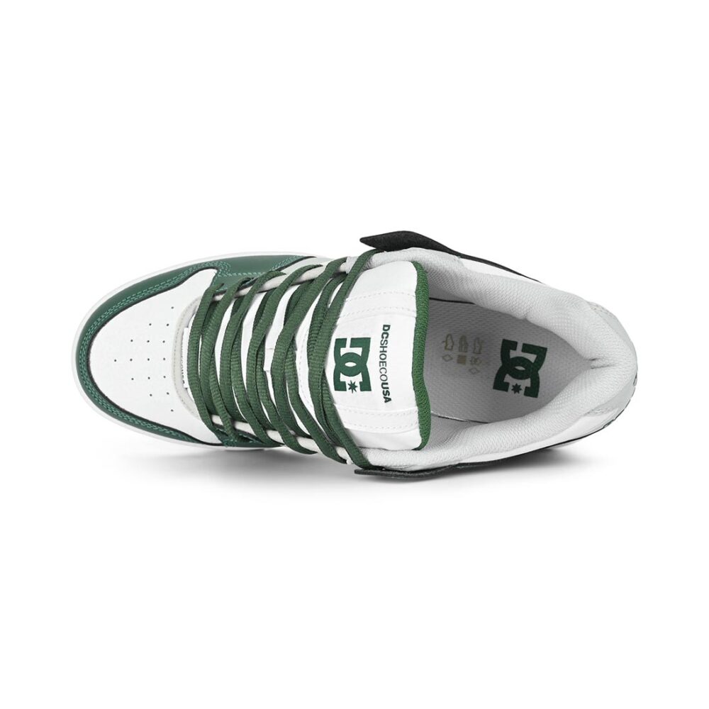 DC Manteca SE Skate Shoes - White/Grey/Green