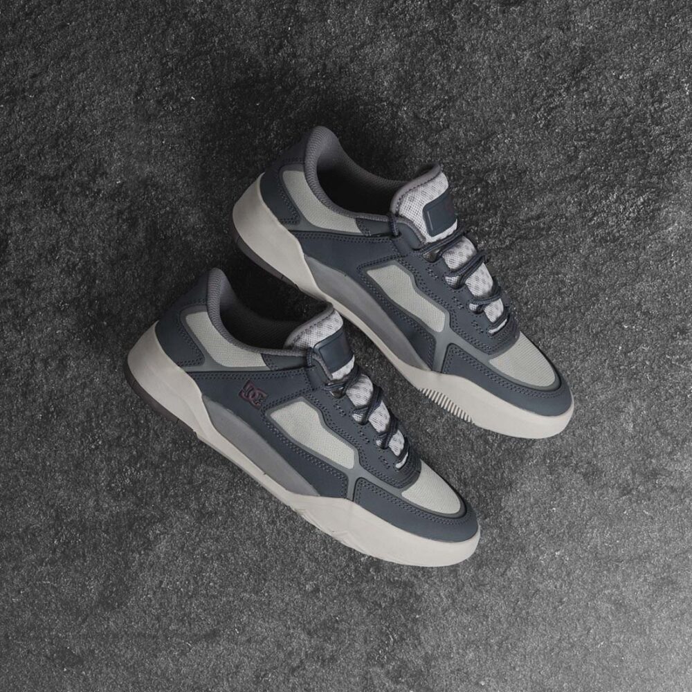 DC Metric Skate Shoes - Dark Grey/Light Grey