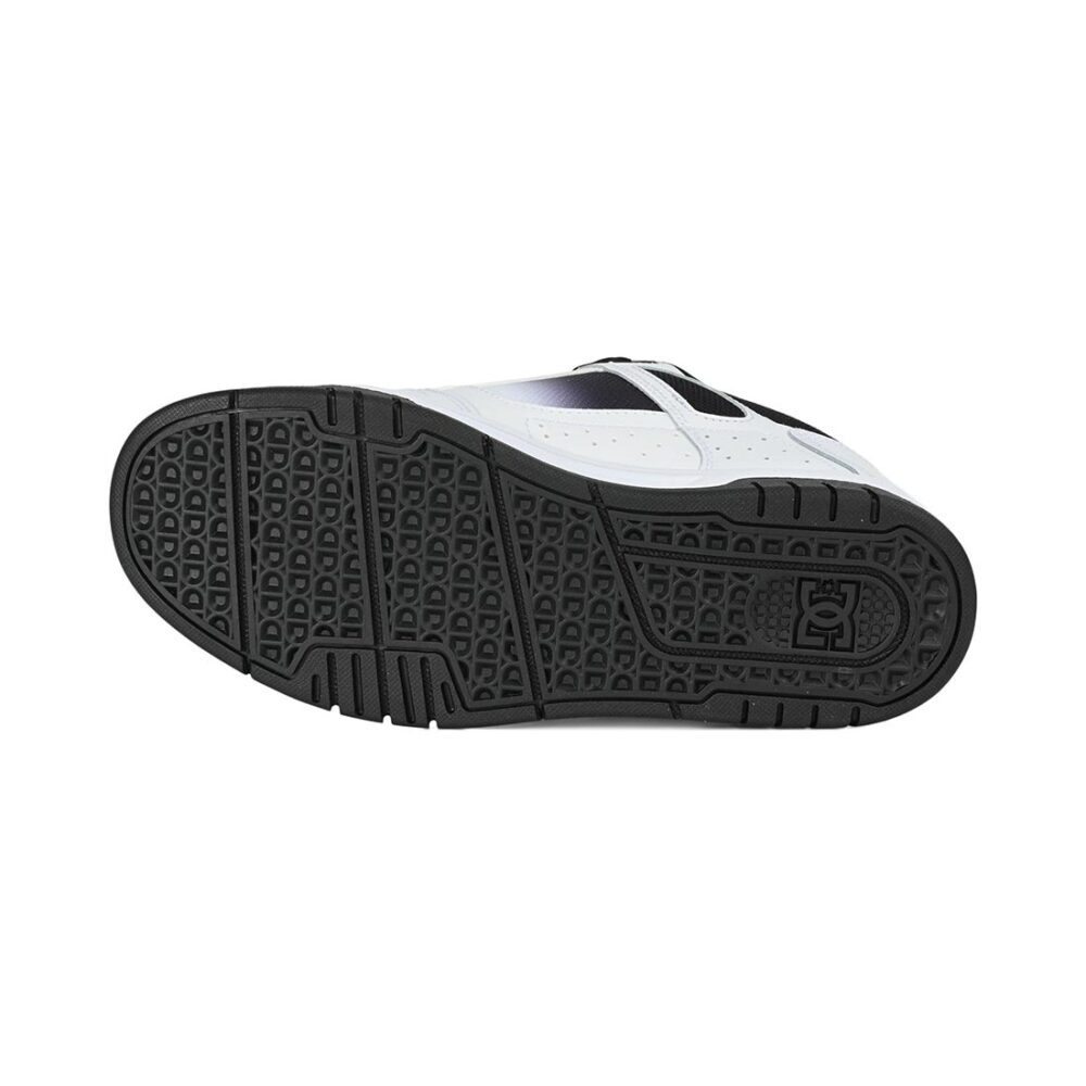 DC Stag Skate Shoes - Black/White Fade