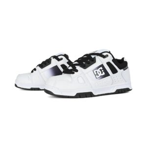DC Stag Skate Shoes - Black/White Fade